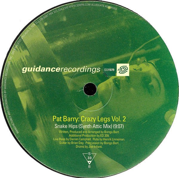Crazy Legs Vol. 2 Pat Barry