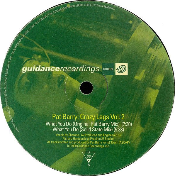 Crazy Legs Vol. 2 Pat Barry