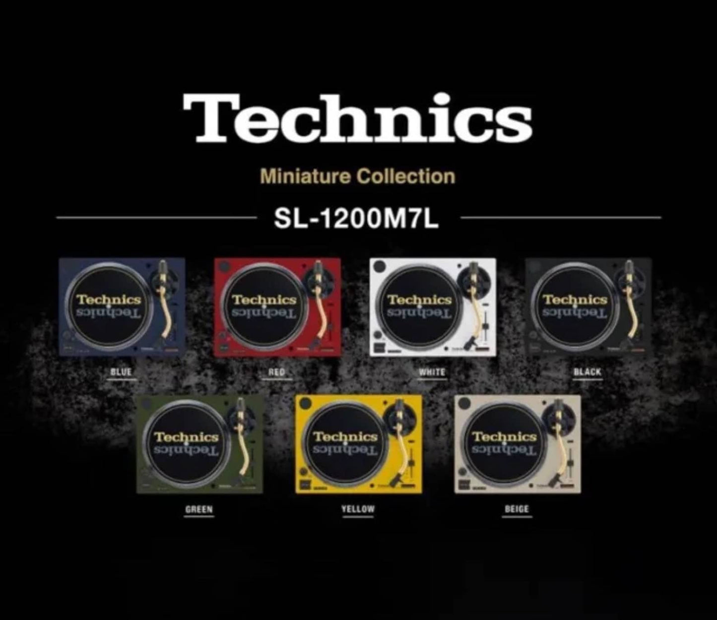 New Technics Miniature Collection SL-1200ML7 50th anniversary