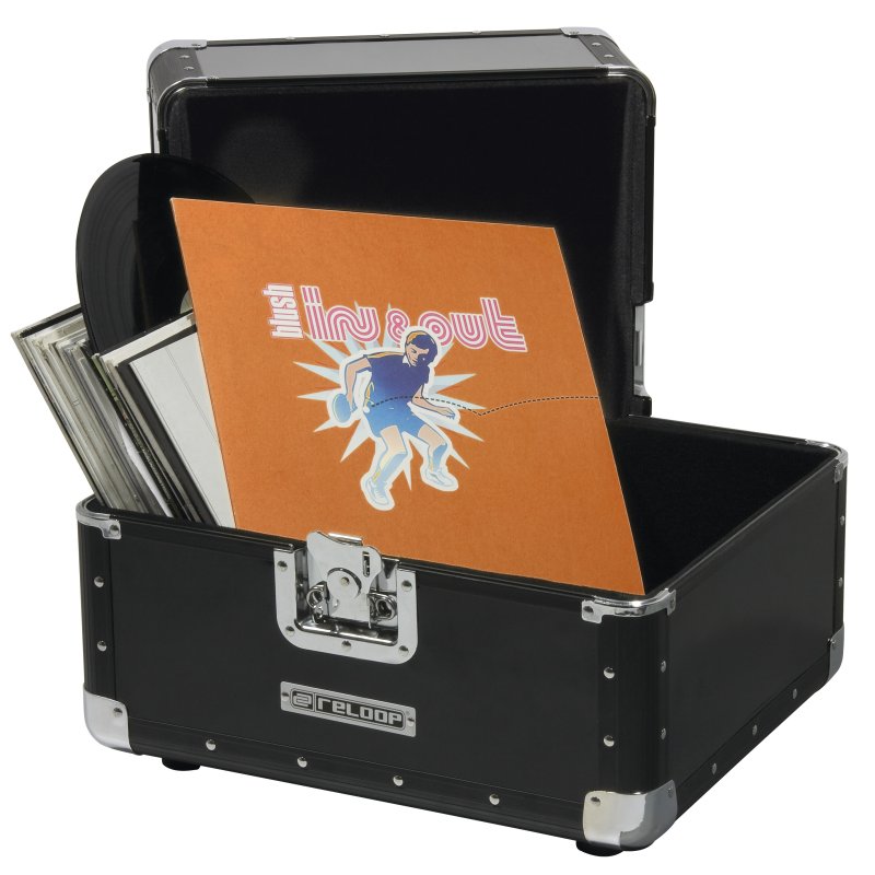 Reloop Trolley Record Case - Black 