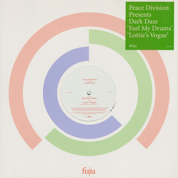 Peace Division Presents Dark Daze - Feel My Drums / Lottie's Vogue (12") (Very Good (VG)) | Rectangle Triangle | Media Condition: Very Good (VG)
Sleeve Condition: Generic


 

Notes:

Produced and mixed for Pea 