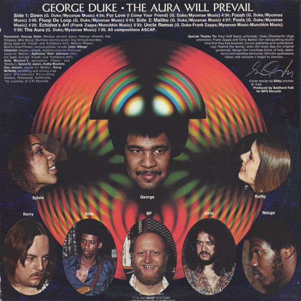 George Duke - The Aura Will Prevail (LP) (Very Good Plus (VG+)) | Rectangle Triangle | Media Condition: Very Good Plus (VG+)
Sleeve Condition: Very Good Plus (VG+)


 

Notes:

(C) (P) 