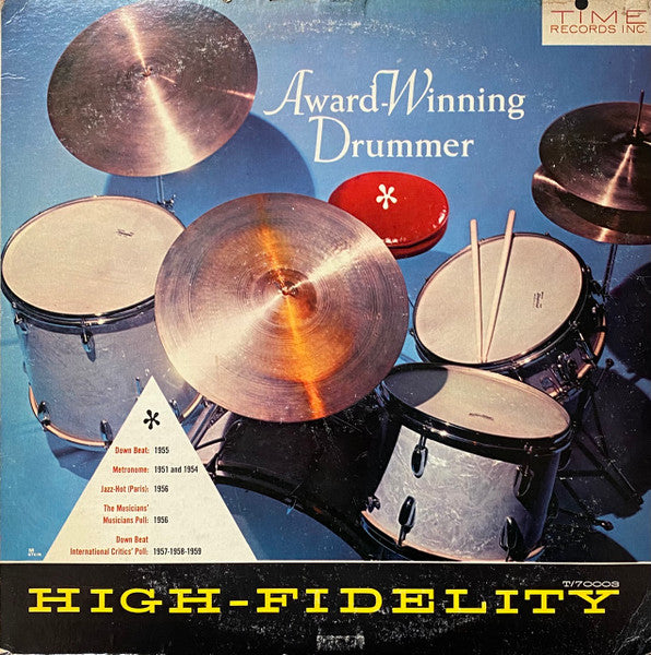 Max Roach - Award-Winning Drummer (LP) (Very Good Plus (VG+)) 