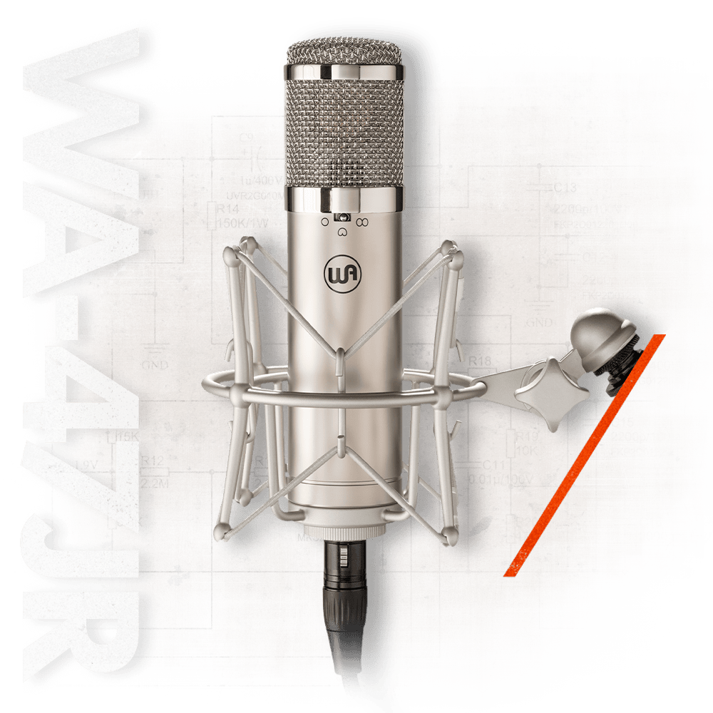 Warm Audio Large-diaphragm FET Condenser Microphone with 3 Polar Patterns