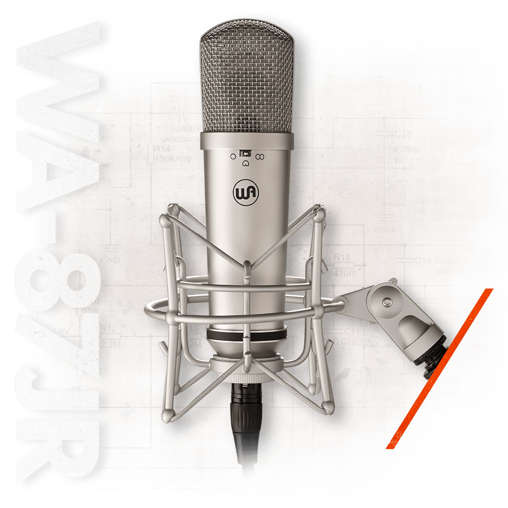 Warm Audio Large-Diaphragm Transformerless FET Condenser Microphone, Nickel 