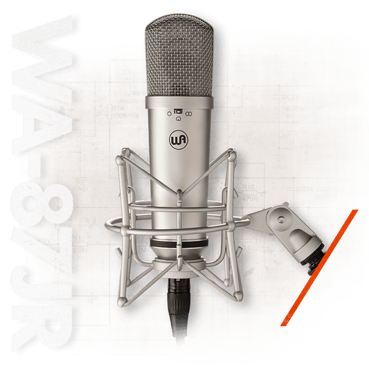 Warm Audio Large-Diaphragm Transformerless FET Condenser Microphone, Nickel