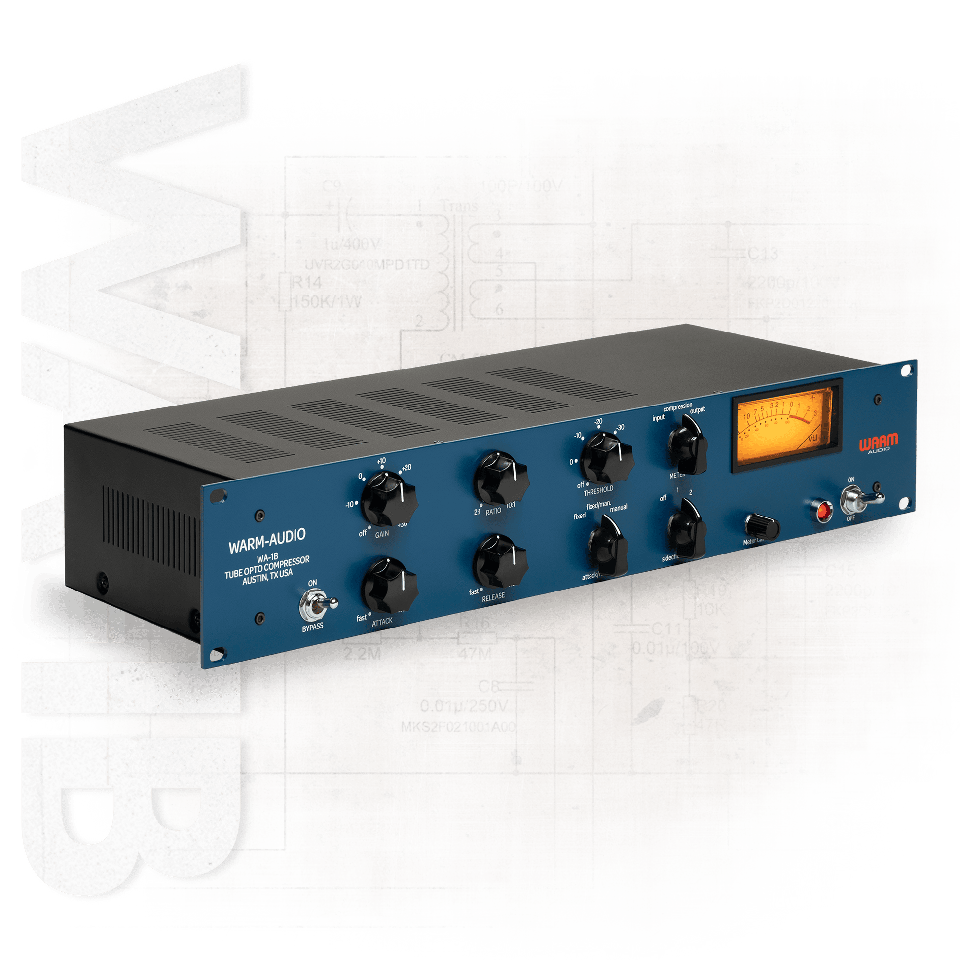 Warm Audio Single Channel Tube Optical Compressor 