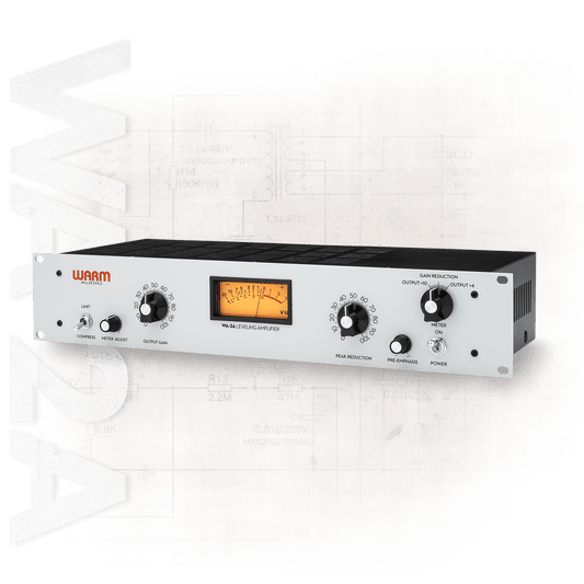 Warm Audio 1-channel Tube Optical Compressor with All-discrete Signal Path, Custom Optical Photocell, and Cinema