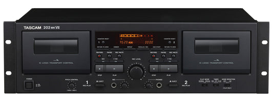 Tascam Rackmount USB Dual Cassette Deck