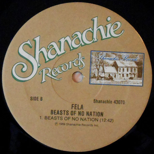 Fela Kuti & Egypt 80 - Beasts Of No Nation (LP) (Very Good (VG)) | Rectangle Triangle | Media Condition: Very Good (VG)
Sleeve Condition: Very Good (VG)


 

Notes:

[back cover
℗ 198 
