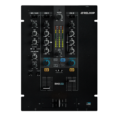 Reloop RMX-22I 2+1 Digital FX Mixer With iPad Split Connection 