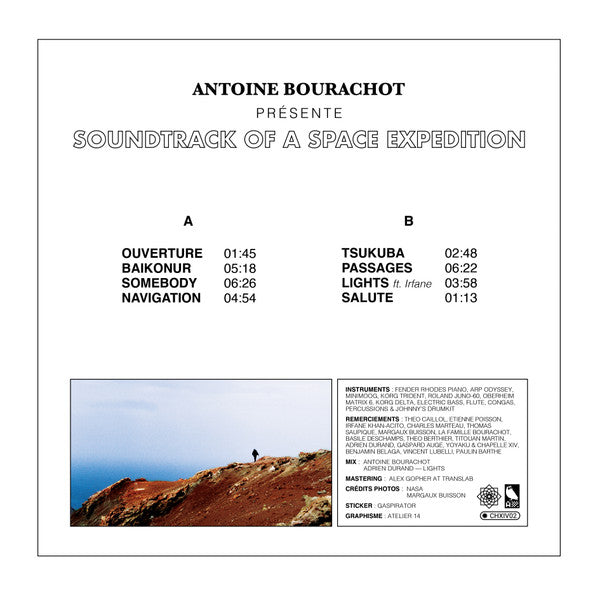 Antoine Bourachot - Soundtrack Of A Space Expedition (12") (Mint (M)) 