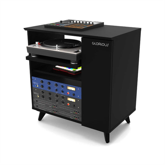 Glorious Modular Studio Side Rack, Black