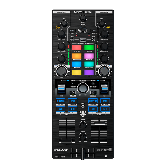 Reloop All-in-One 4-Deck DJ Controller With Audio Interface