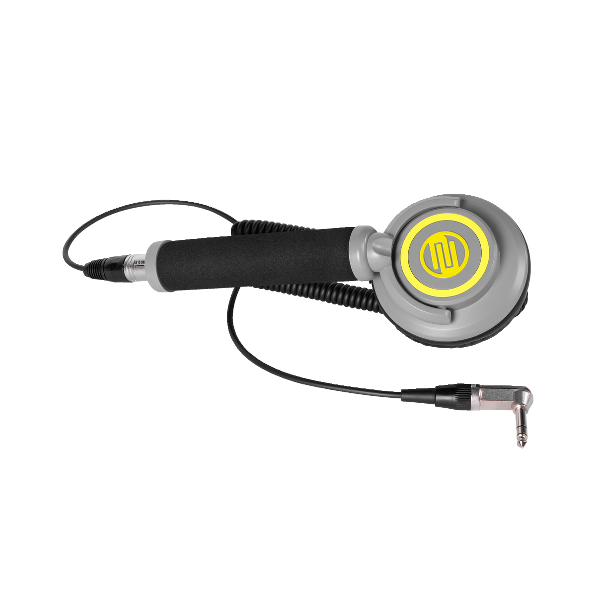 Reloop Professional One-Ear Mono Headphone With 50mm Neodymium Driver, Neon