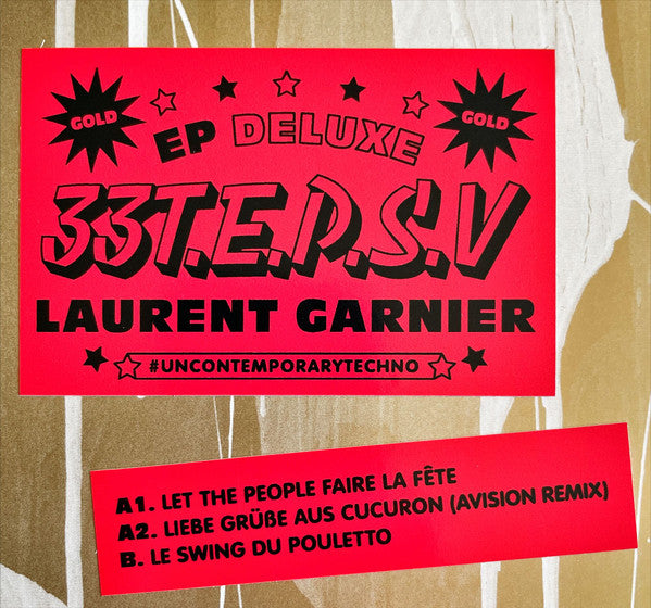 Laurent Garnier - 33T.E.P.S.V. EP Deluxe Gold (12") (Mint (M)) 