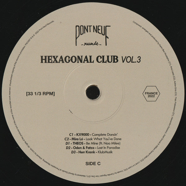Various - Hexagonal Club Vol. 3 (3x12") (Mint (M)) 