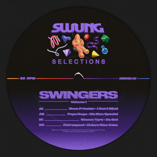 Various - Swingers Vol.1 (12") (Mint (M)) | Rectangle Triangle | Media Condition: Mint (M)
Sleeve Condition: Mint (M)


 

Notes:



 

A1.  Boss Priester - I Do 