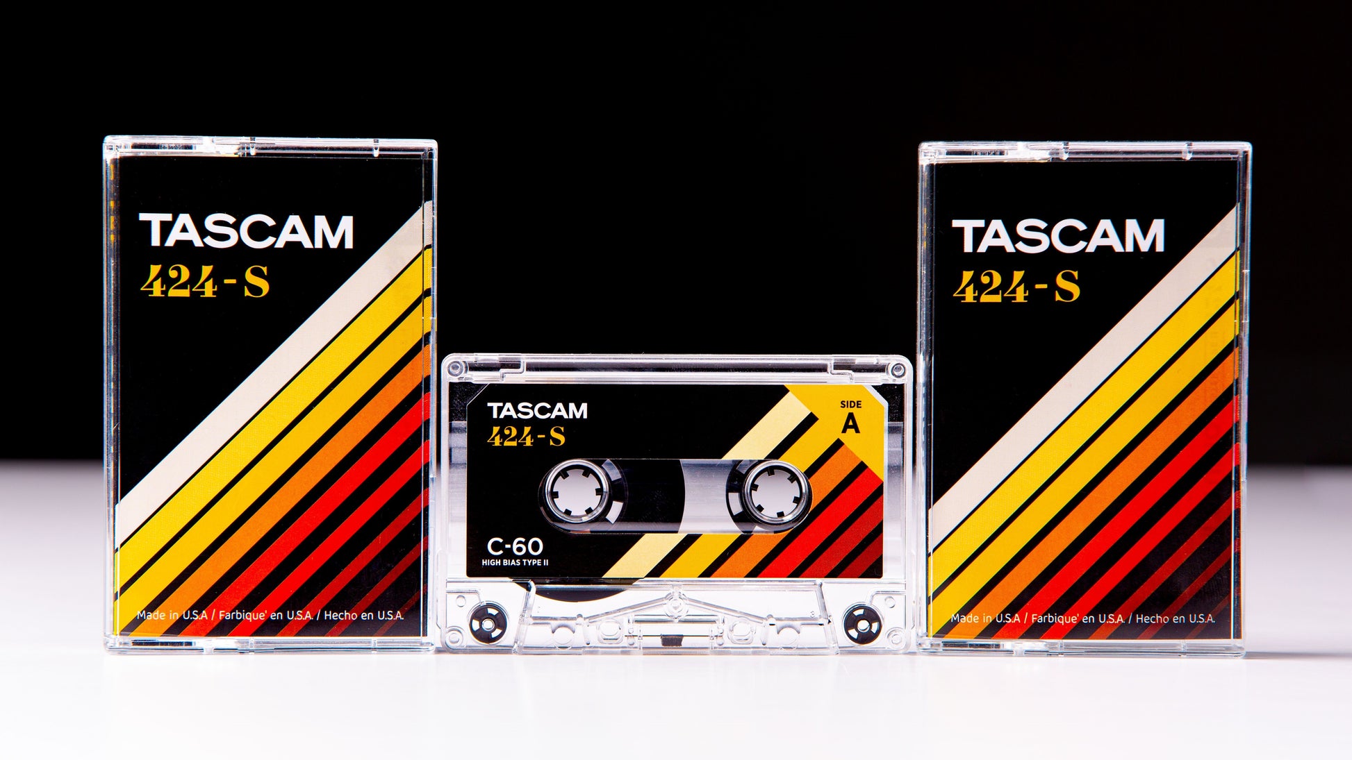 Tascam Studio C-60 High-Bias Type-II Cobalt Cassette 