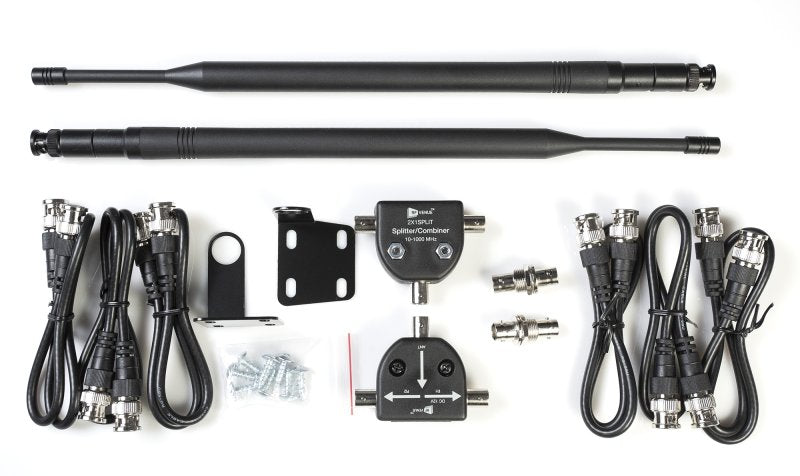 RF Venue 470T530-KIT 2 Channel Remote Antenna Kit For Wireless Microphones (470-530 MHz) 