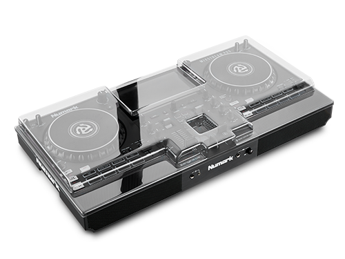 Decksaver cover for Numark Mixstream Pro DJ controller, clear protective plastic case with precise fit and durable design.