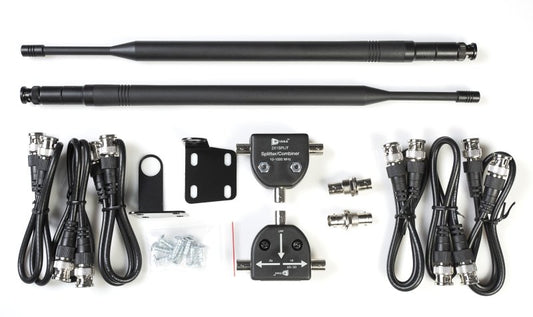 RF Venue 500T570-KIT 2 Channel Remote Antenna Kit For Wireless Microphones (500-570 MHz)