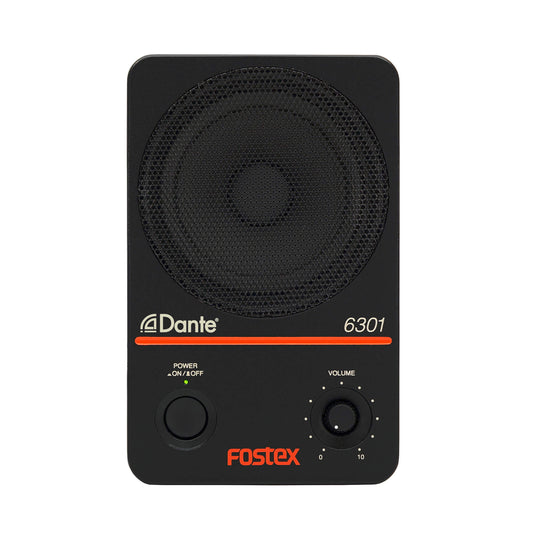 Fostex 4" Active Dante Monitor Speaker 20W D-Class (Single)
