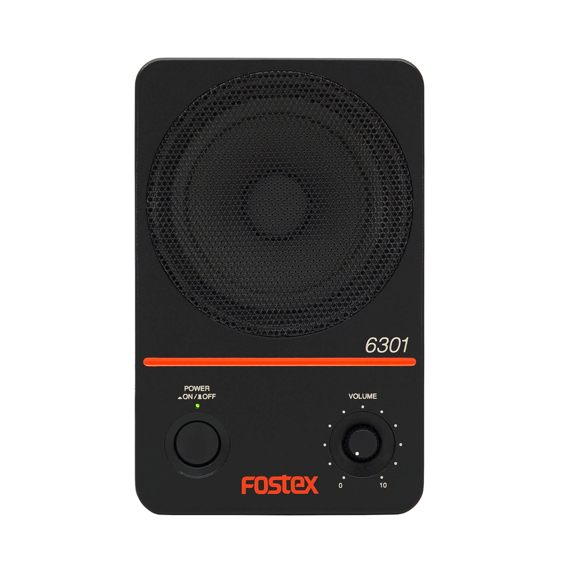 Fostex 6301NE 4" Active Monitor Speaker 20W D-Class, Electronically Balanced XLR Input (Single) 