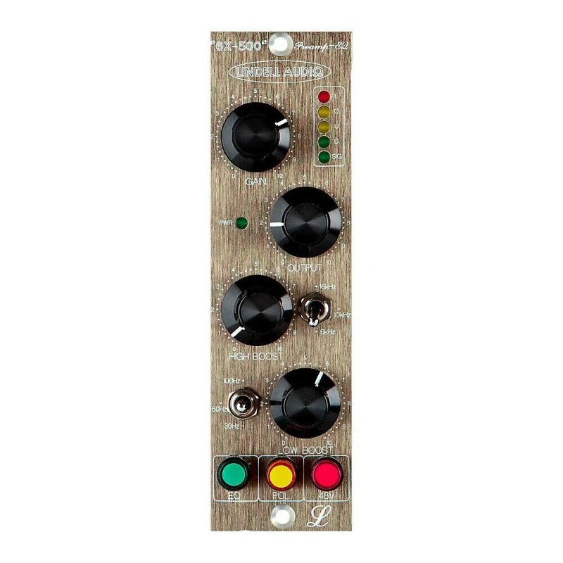 Lindell Audio 6X500 500-Series Microphone Preamp and EQ 