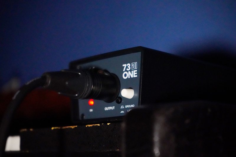 Heritage Audio 73-DI-ONE Active 1-channel Vintage-style Direct Box with Ground Lift, -15dB Pad, and Thru Output