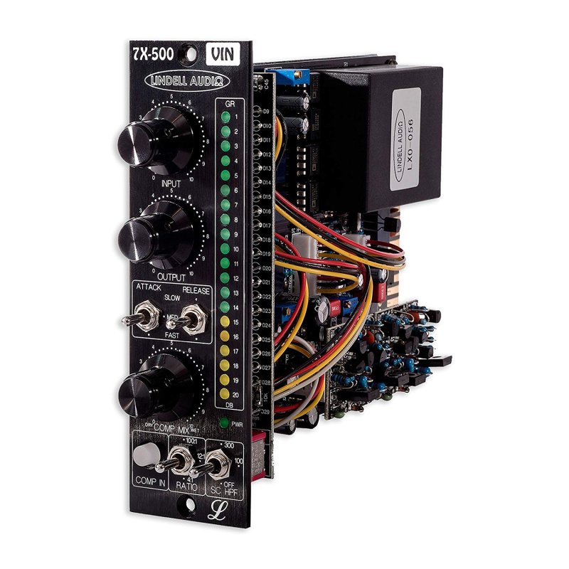 Lindell Audio 7X500VIN 1 Channel Transformer Coupled Vintage Comp / Limiter 