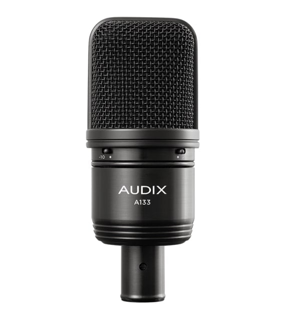 Audix A133 Large Diaphragm Condenser Microphone With Pad And Roll Off 