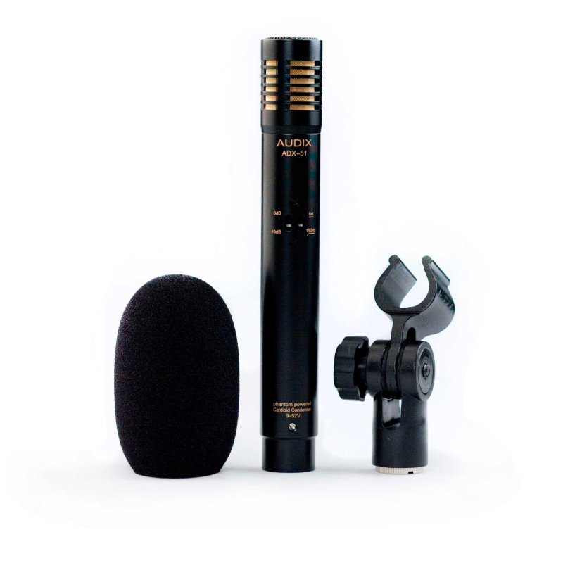 Audix ADX51 Pre-Polarized Condenser Instrument Microphone 