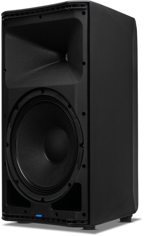 PreSonus AIR XD 12 2-way active loudspeaker showing its black enclosure and front grille for high-quality sound output.