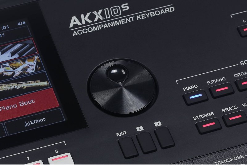 Medeli AKX10S 61-Key Arranger Workstation Keyboard with Bluetooth & Customizable LEDs, Black 