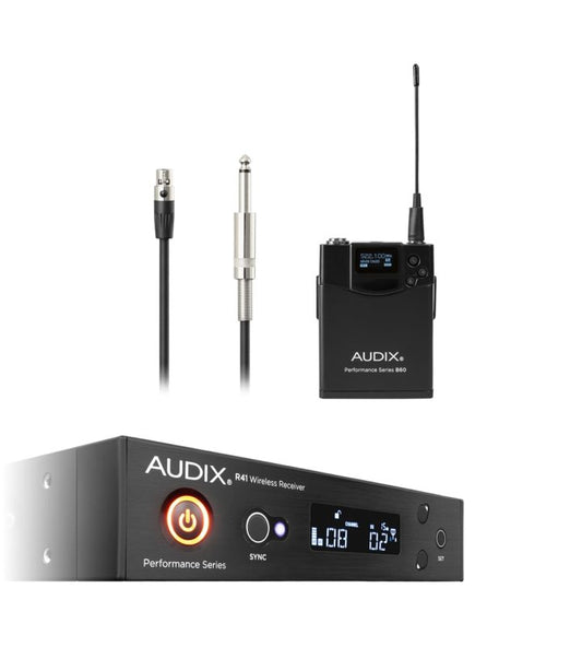 Audix AP41GUITARA Wireless Guitar Microphone System With R41 Diversity Receiver (A: 522 MHz – 554 MHz)