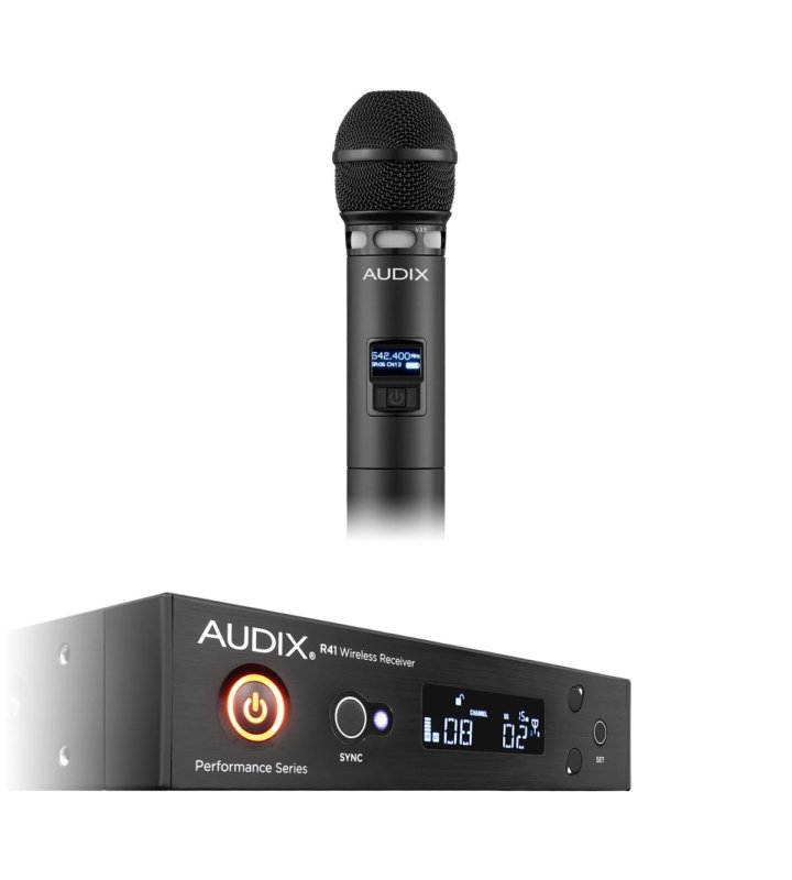 Audix AP41VX5B Single-Channel Wireless System with H60/VX5 Handheld Transmitter (B: 554 MHz – 586 MHz) 