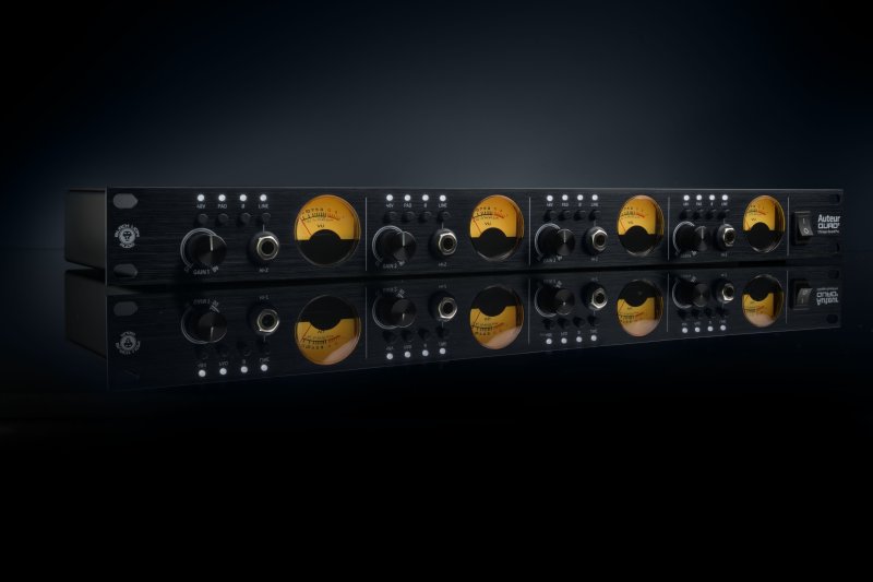 Black Lion Audio AUTEURQUAD2 4-Channel Mic/Line Preamp with DI and CineMag Transformers 