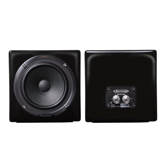 Avantone Pro Av Pb MixCubes Full-Range Mini Reference Monitors, Black (Pair)