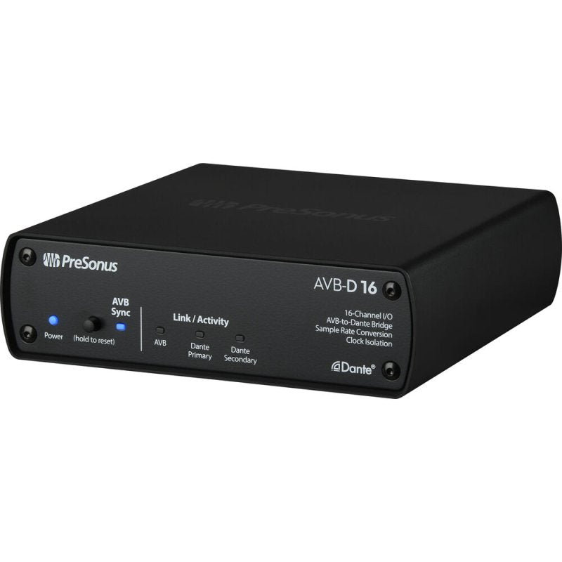 PreSonus Network Bridge 16x16 Two-Way AVB-to-Dante 