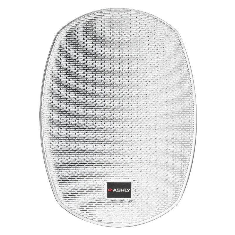 Ashly AW5.2TW Passive Full Range All Weather Speaker, White (Pair) 