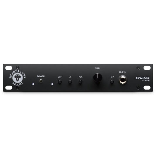 Black Lion Audio B12AMK3 Half-Rack American-Styled Mic Preamp