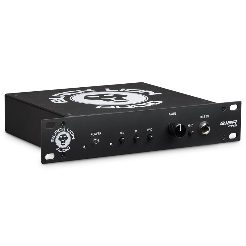 Black Lion Audio B12AMK3 Half-Rack American-Styled Mic Preamp 