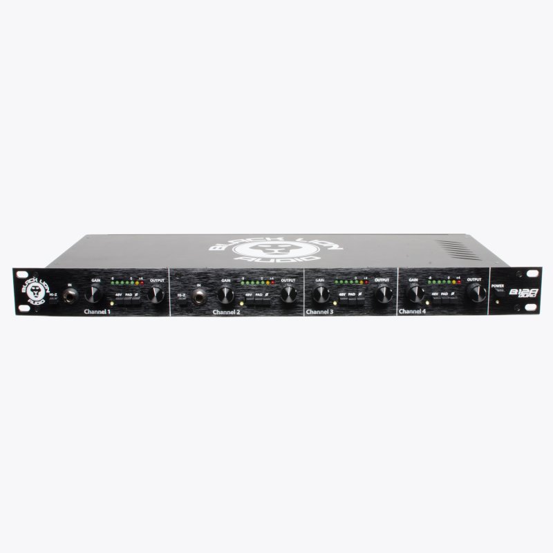 Black Lion Audio B12AQUAD 4-Channel Microphone Preamplifier 