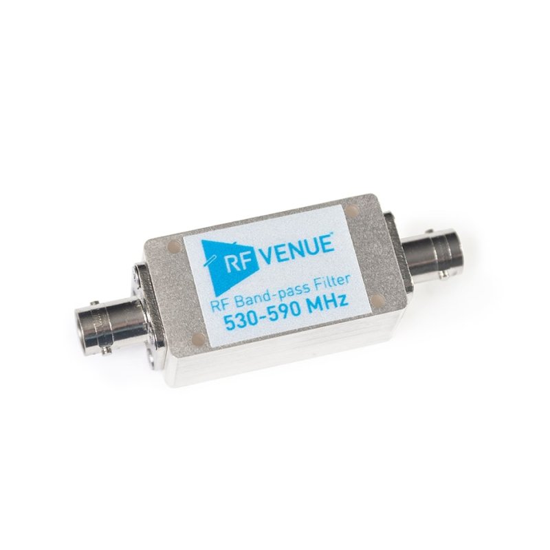 RF Venue BPF530T590 Band-Pass Filter (470-590 MHz) 