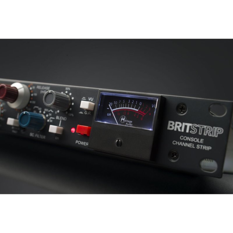 Heritage Audio Britstrip 73-Style Channel Strip with EQ and Diode Bridge Compressor 