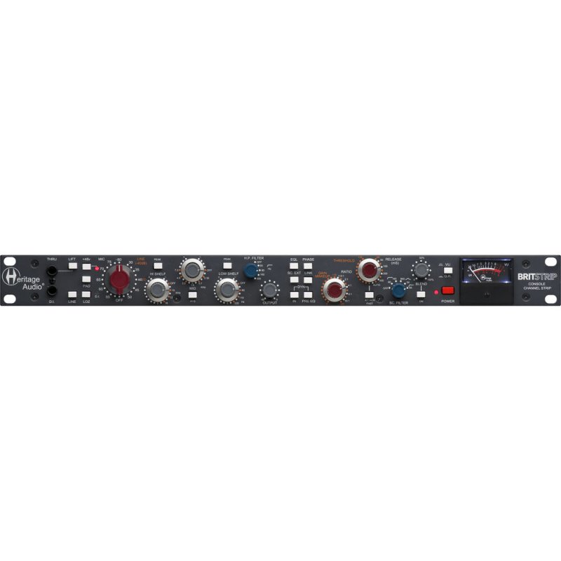 Heritage Audio Britstrip 73-Style Channel Strip with EQ and Diode Bridge Compressor 