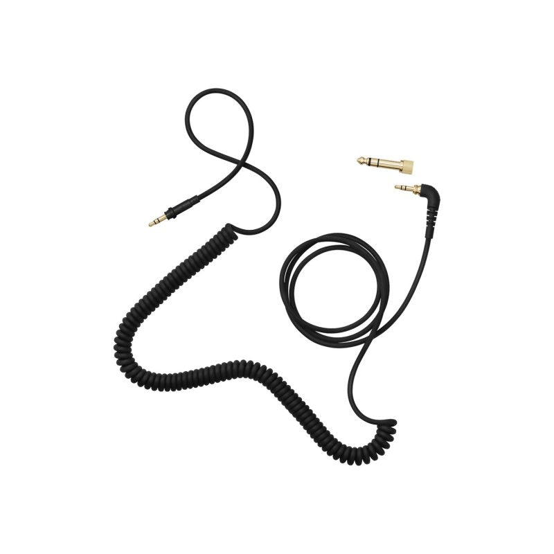 AIAIAI C02-CABLE C02 Coiled Audio Cable, 1.5 m to 3.2 m, with Screw-On Adapter 