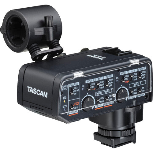 Tascam CA-XLR2D-N XLR Microphone Adapter Kit for Nikon Cameras