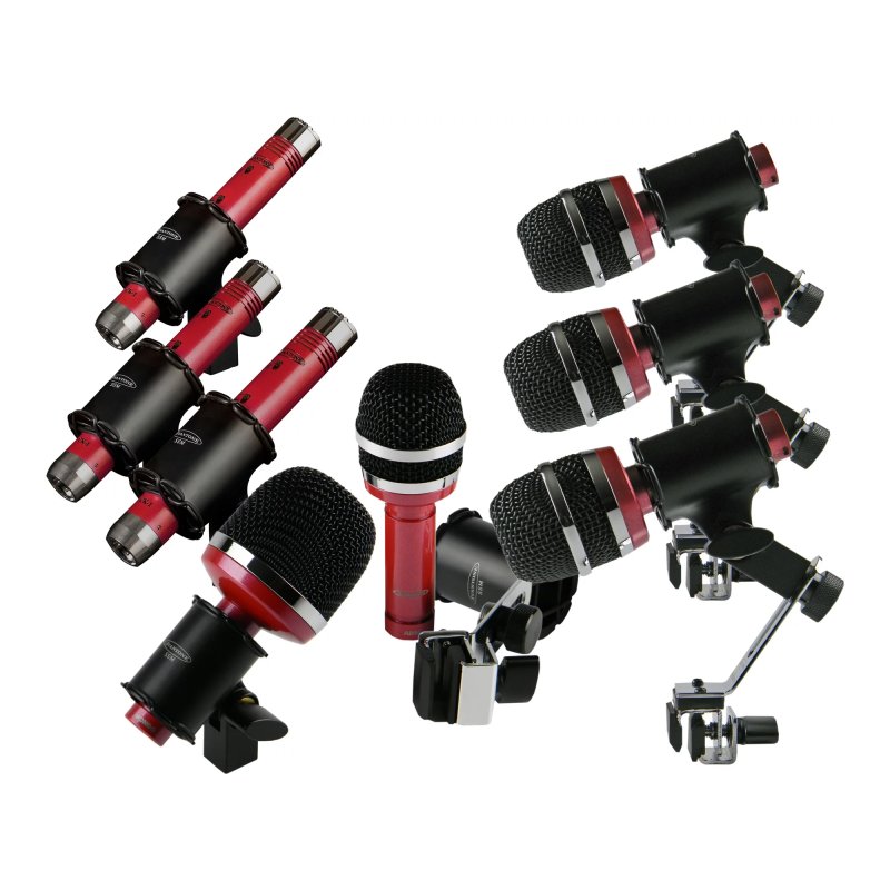Avantone Pro CDMK8 8-Mic Drum Microphone Kit 